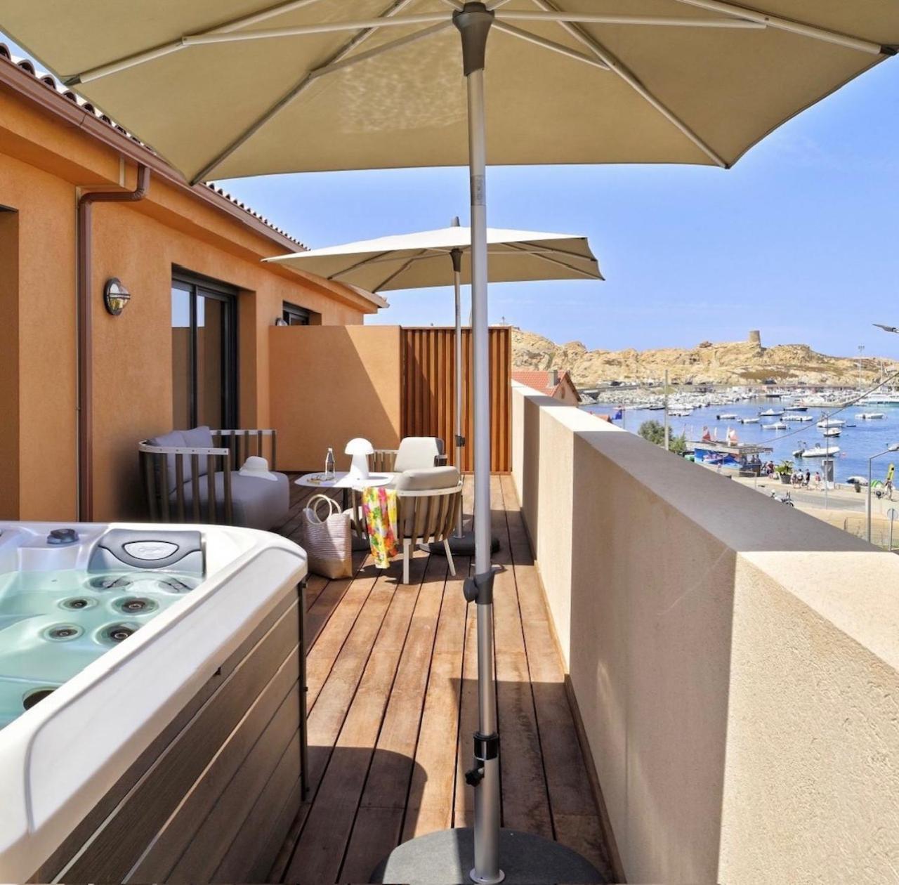 Hotel & Spa Rocabella LʼÎle-Rousse Dış mekan fotoğraf